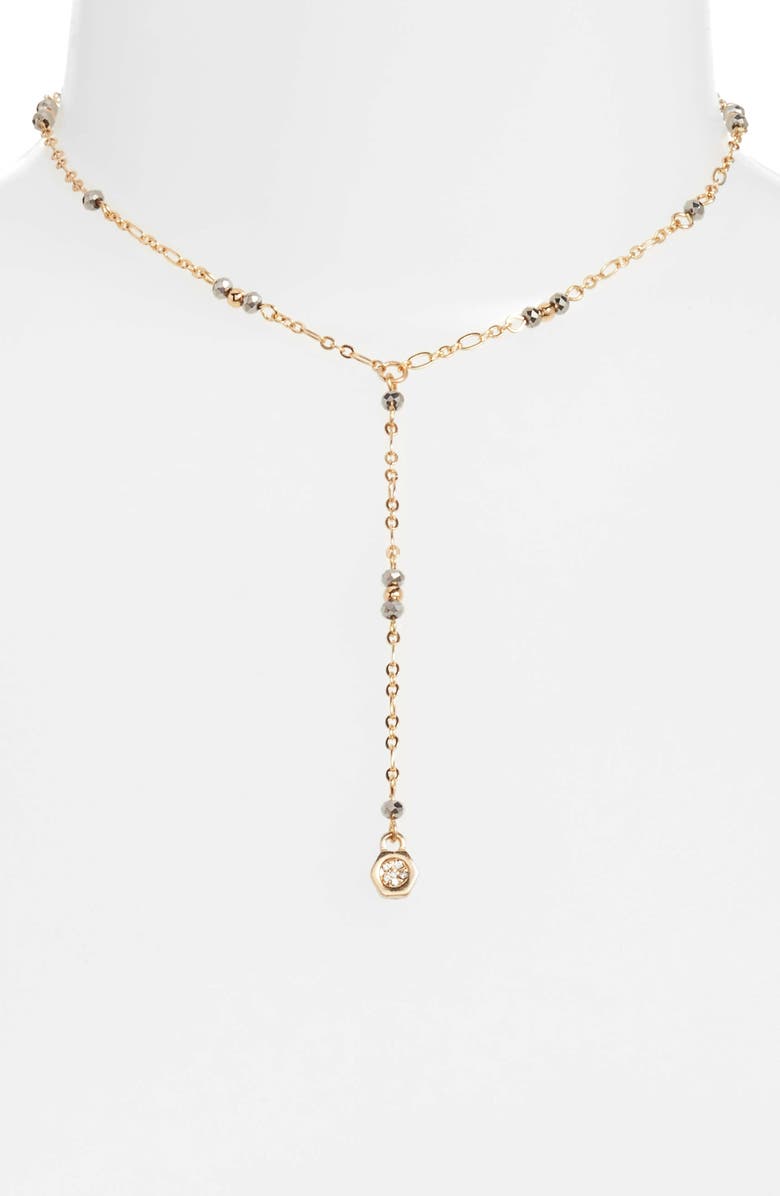 Ettika Charm Lariat Necklace, Alternate, color, 