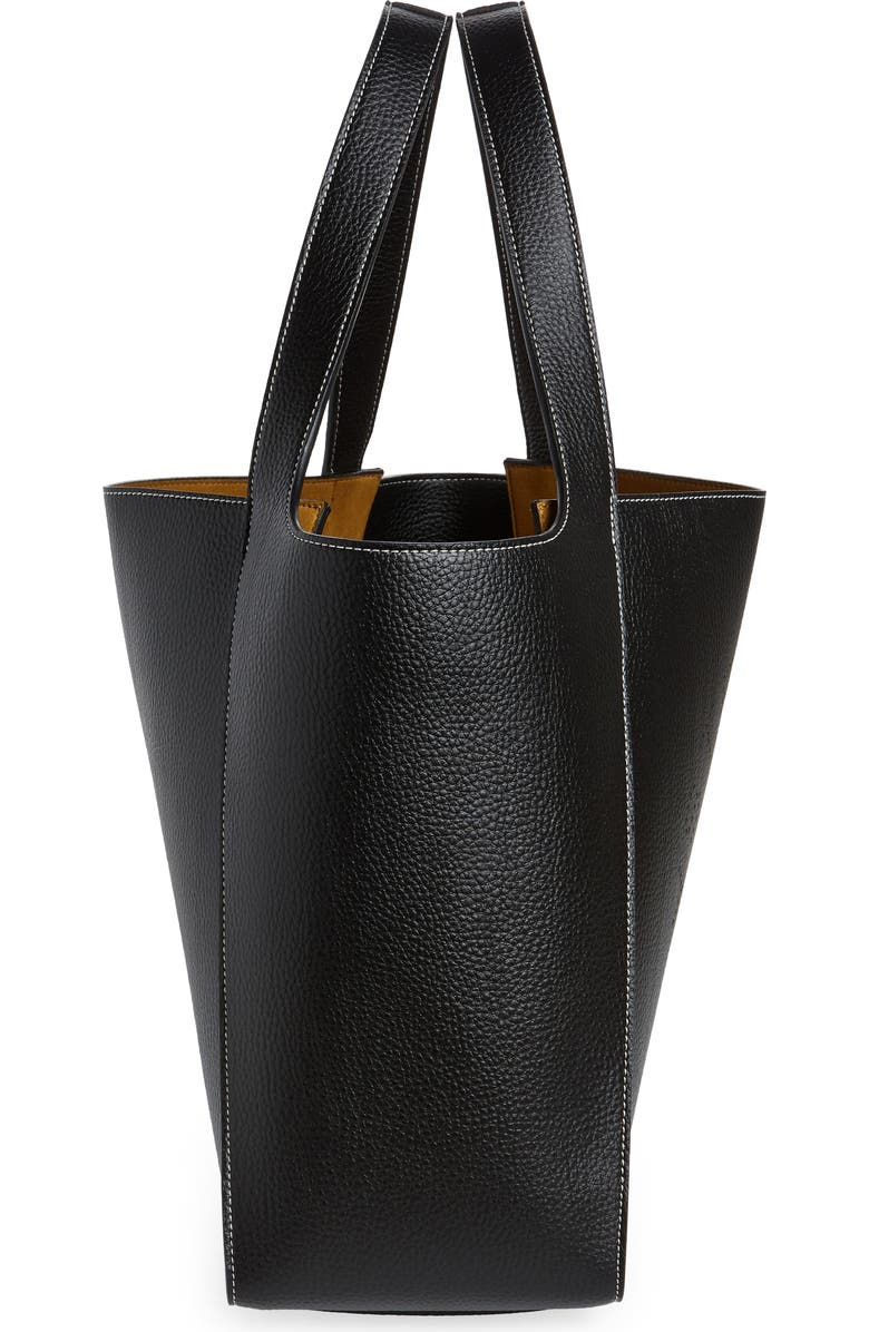 Stella McCartney Perforated Logo Faux Leather Tote, Alternate, color,