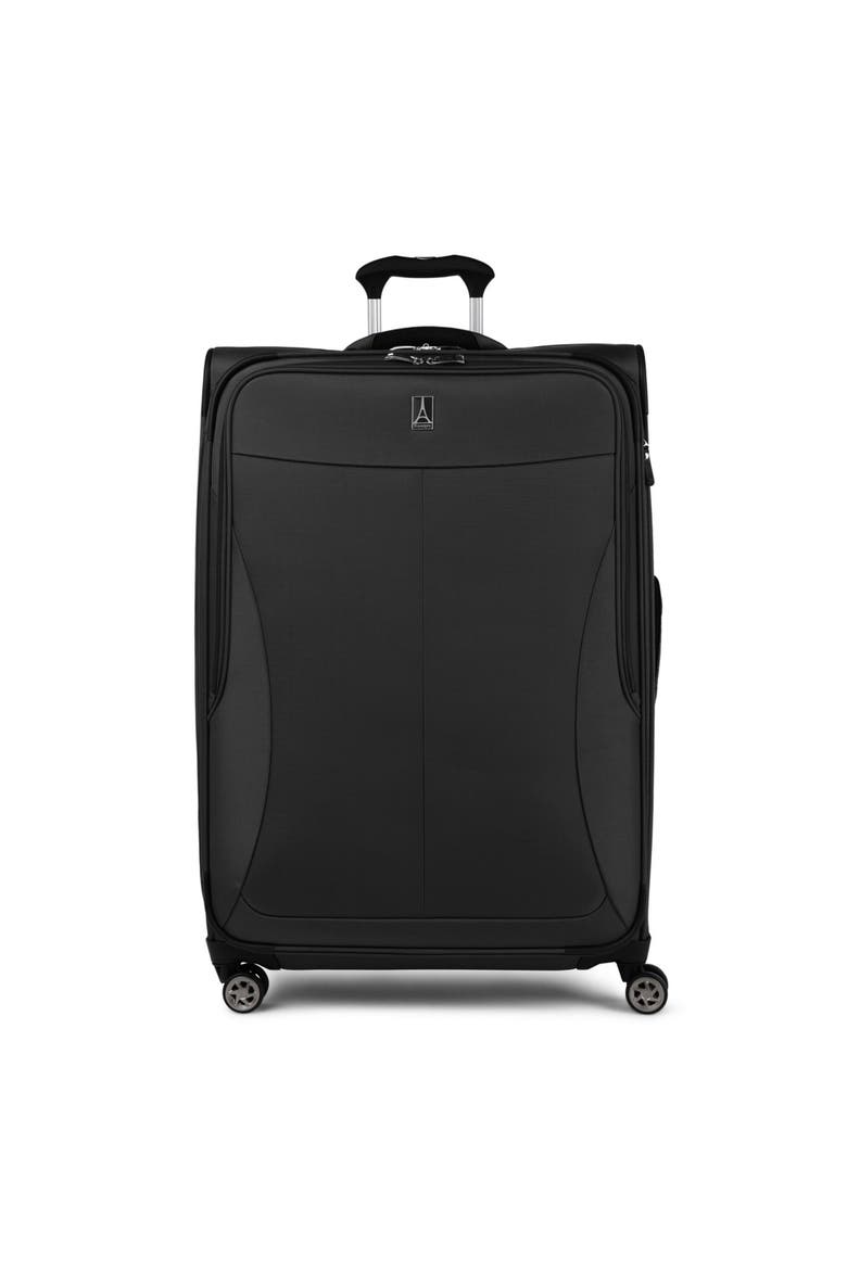 Walkabout 6 Softside Expandable 2 Piece (20"/29") Spinner Luggage Set, Alternate, color, Jet Black