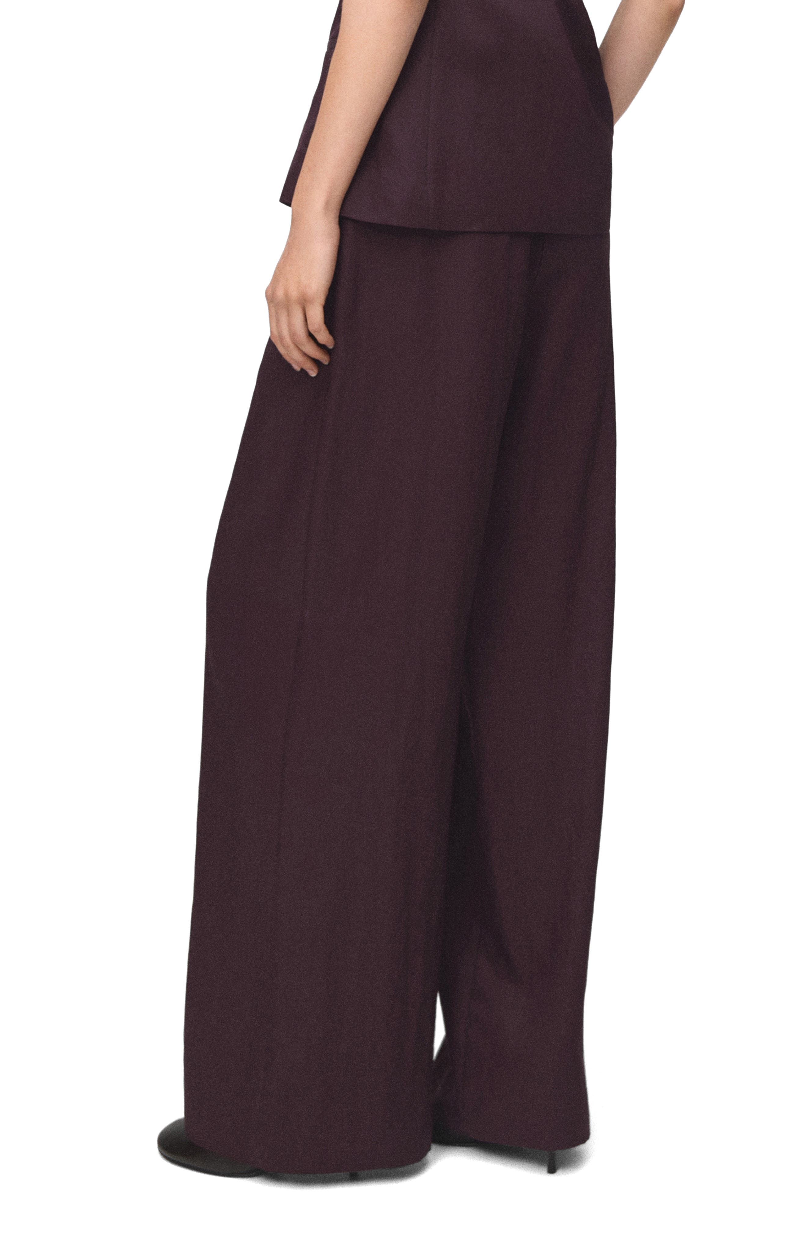 Pleated Palazzo Pants - image 2