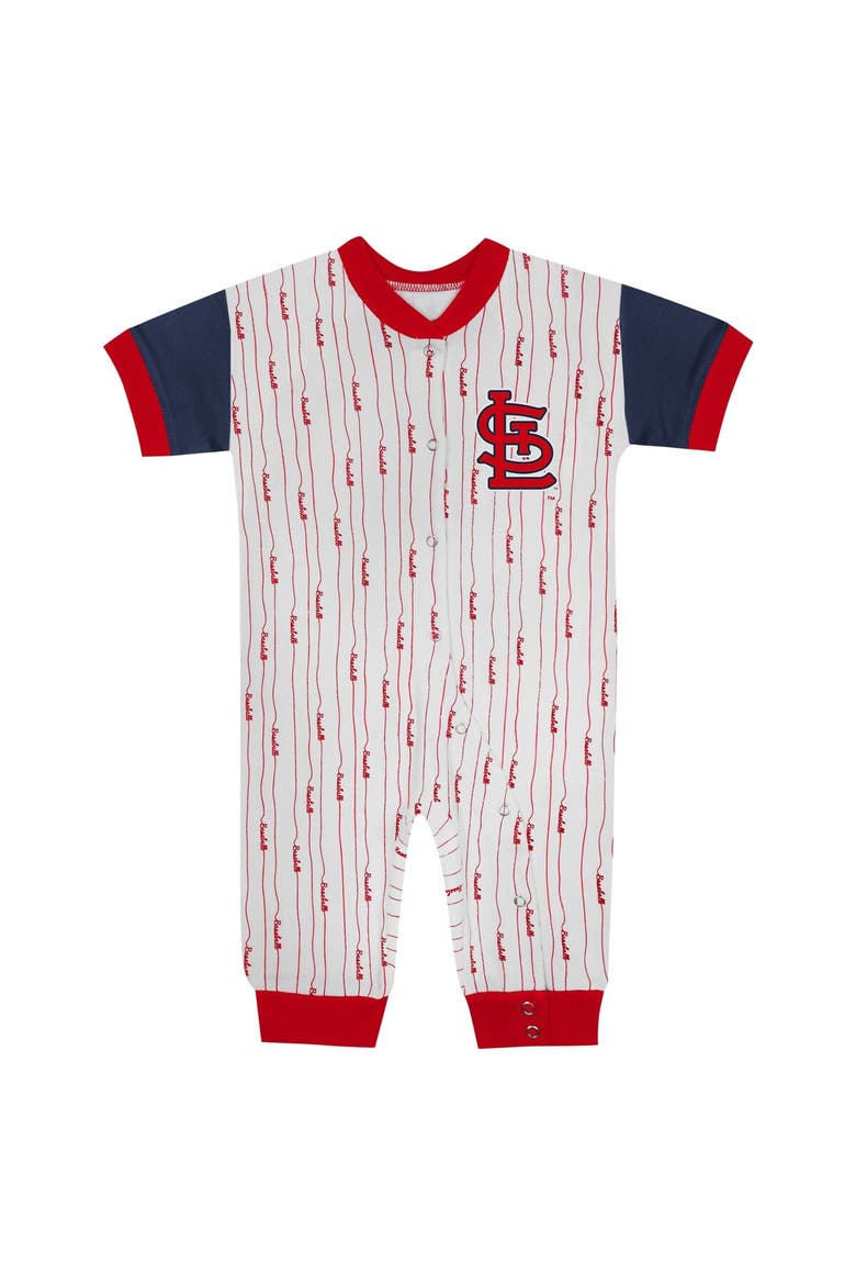 Infant Fanatics Branded White St. Louis Cardinals Logo Best Series Full-Snap Jumper, Alternate, color, White