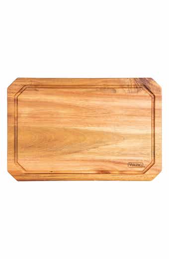 Viking Acacia Wood Carving Board with Juice Groove