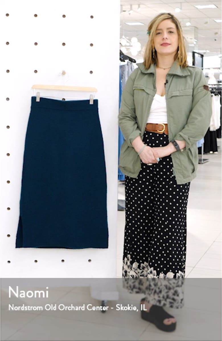 Midi Sweater Skirt, sales video thumbnail