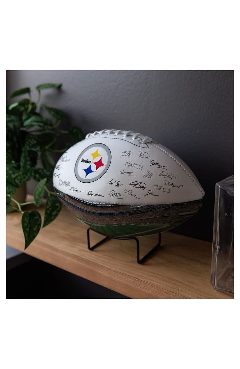 LOGO BRANDS Pittsburgh Steelers 2025 Autograph Signature Football, Alternate, color, Black