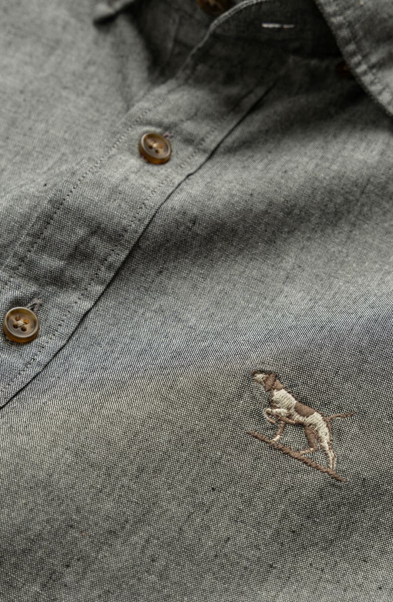 Rodd & Gunn Kirklands Original Fit Cotton Chambray Button-Down Shirt, Alternate, color,