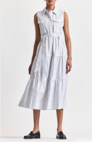 Derek Lam 10 Crosby Florence Sleeveless Shirtdress