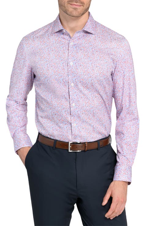 Reworked Slim Fit Cotton Dress Shirt (Regular & Big)