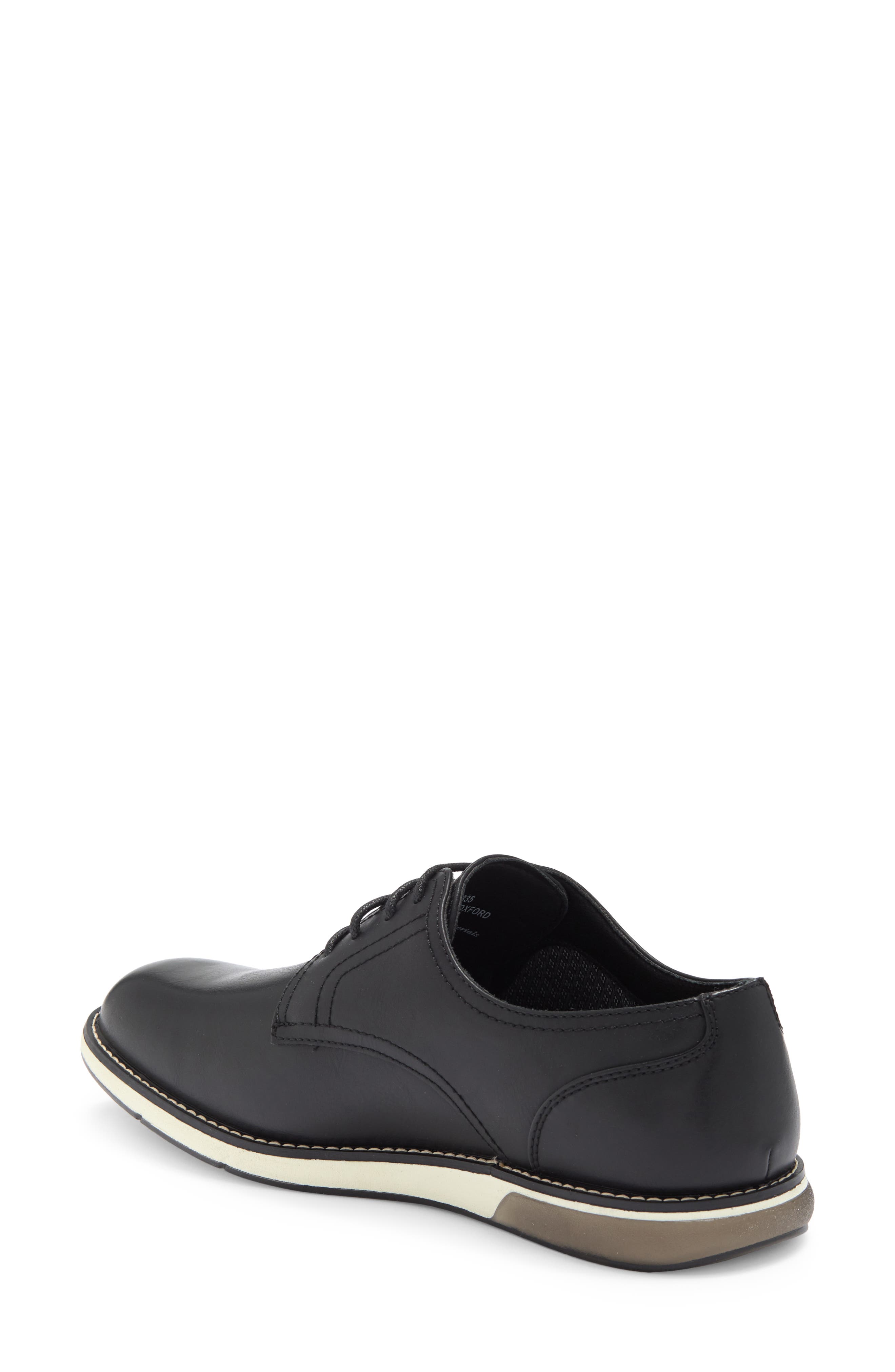 Rush by Gordon Rush Plain Toe Derby, Alternate, color, Black