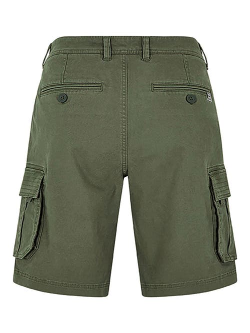 Weird Fish Rigney Cargo Shorts In Green