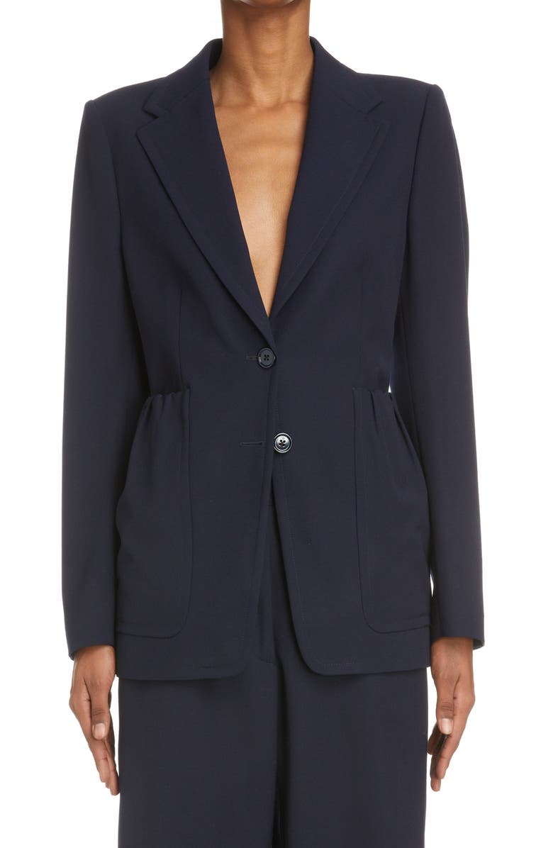 Dries Van Noten Basil Gabardine Blazer, Main, color, 