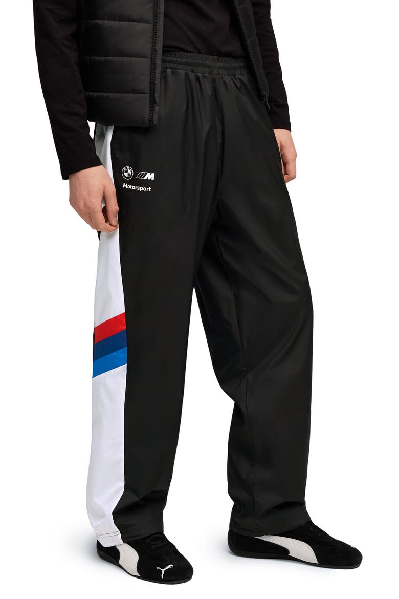 BMW M Motorsport Track Pants, Main, color, PUMA BLACK