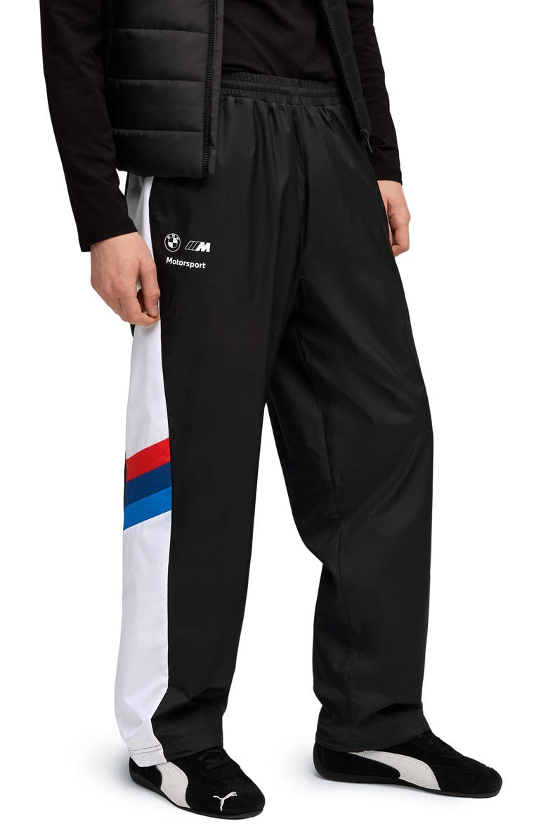 PUMA BMW M Motorsport Track Pants, Main, color, Puma Black
