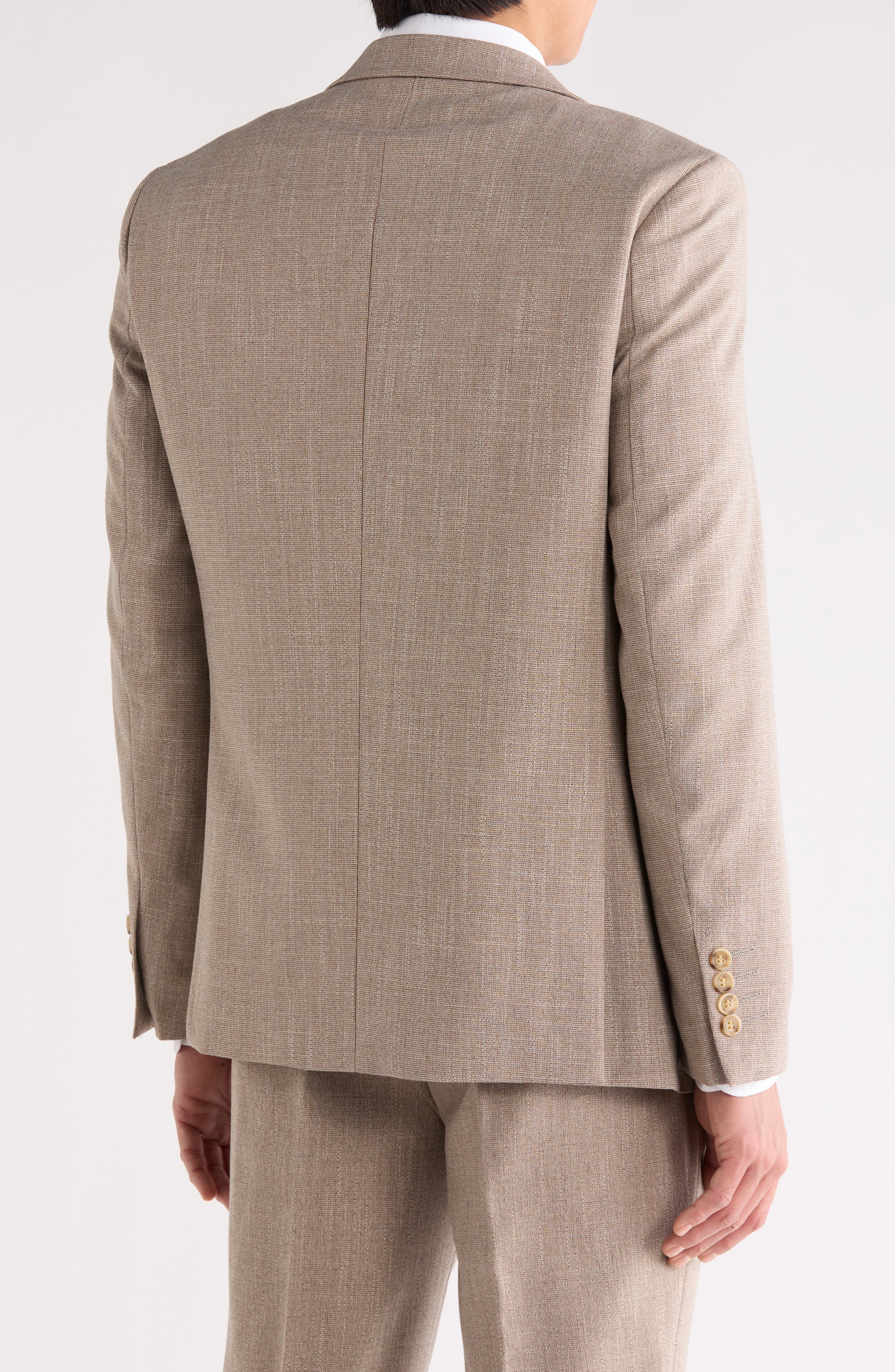 Slim Fit Windowpane Blazer - image 2
