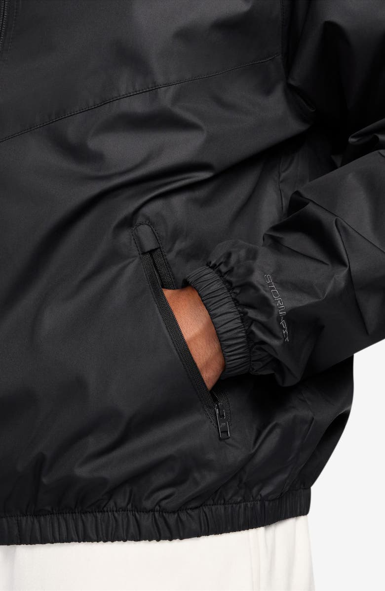 Nike Windrunner Hooded Lined Jacket, Alternate, color, Black/ White