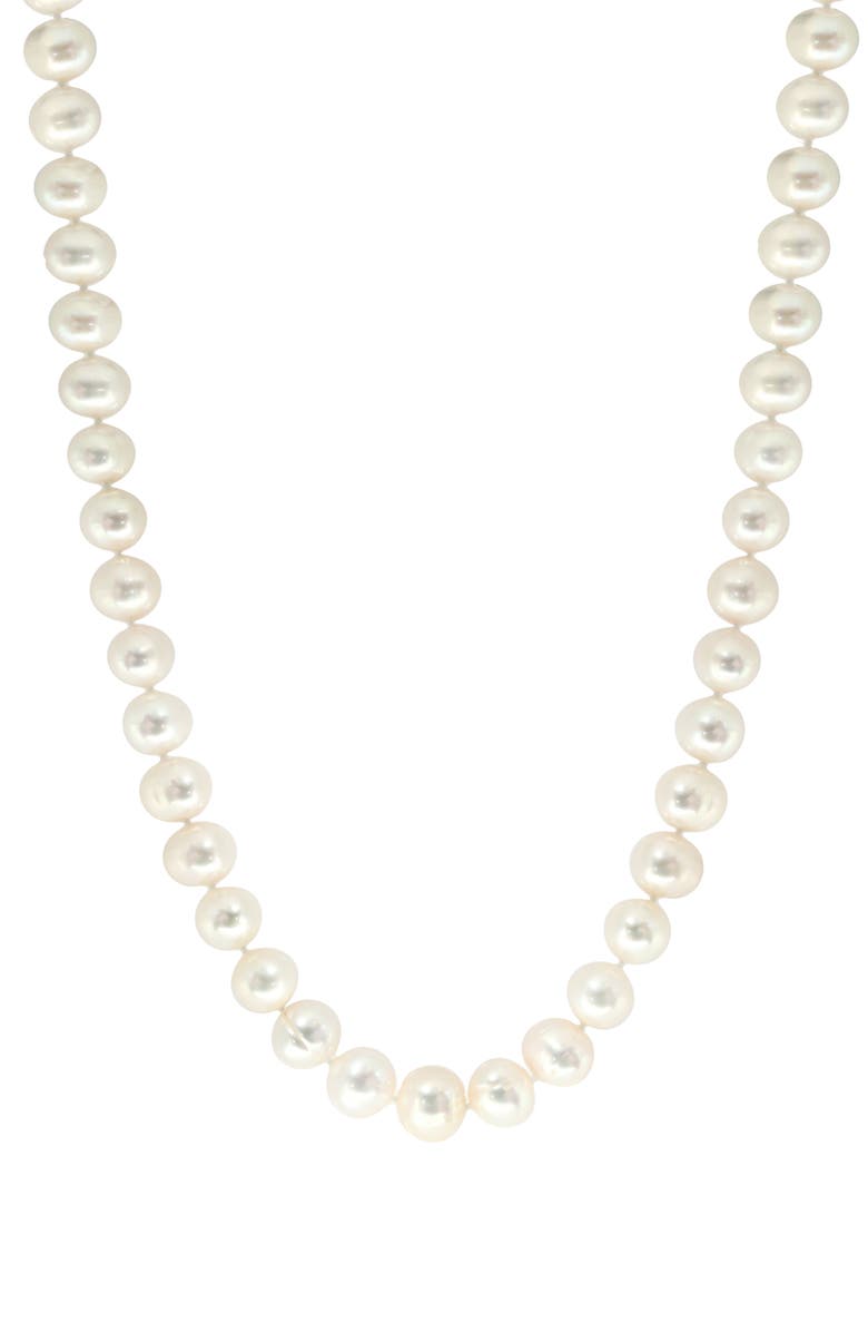 EFFY Sterling Silver 10mm Freshwater Pearl Necklace, Main, color,