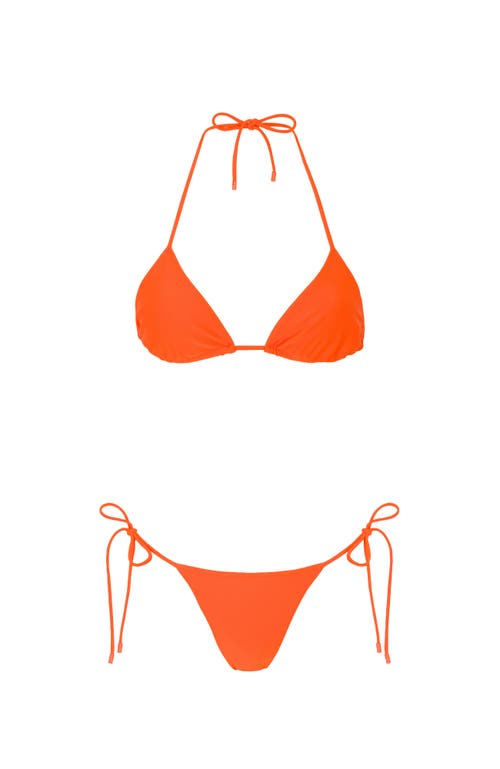 Sunkissed Le Triangle Swim Bottom In Orange