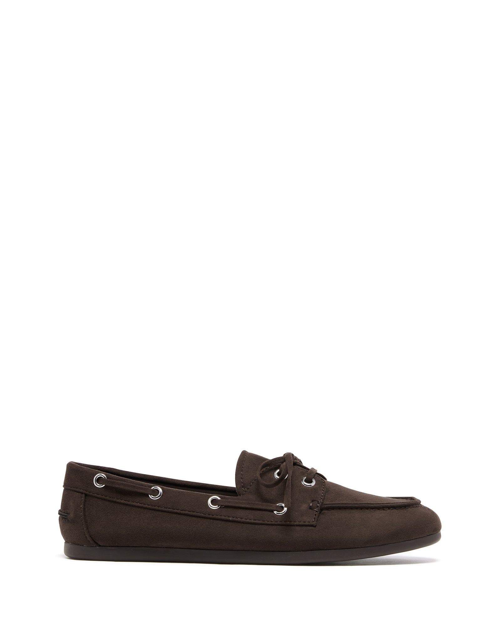 Sailor Boat Shoe, Alternate, color, CHOCOLATE MICROSUEDE