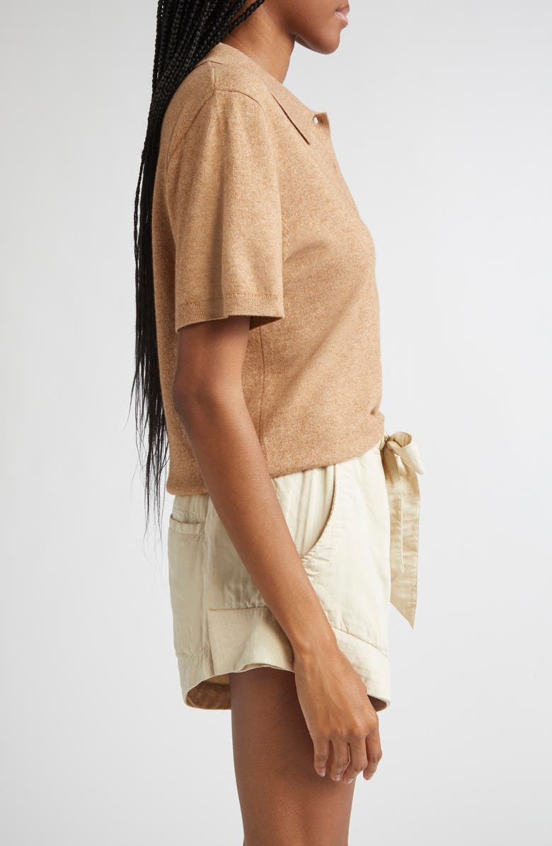 Isabel Marant Étoile Althea Cotton & Wool Sweater, Alternate, color, Camel/ Granita