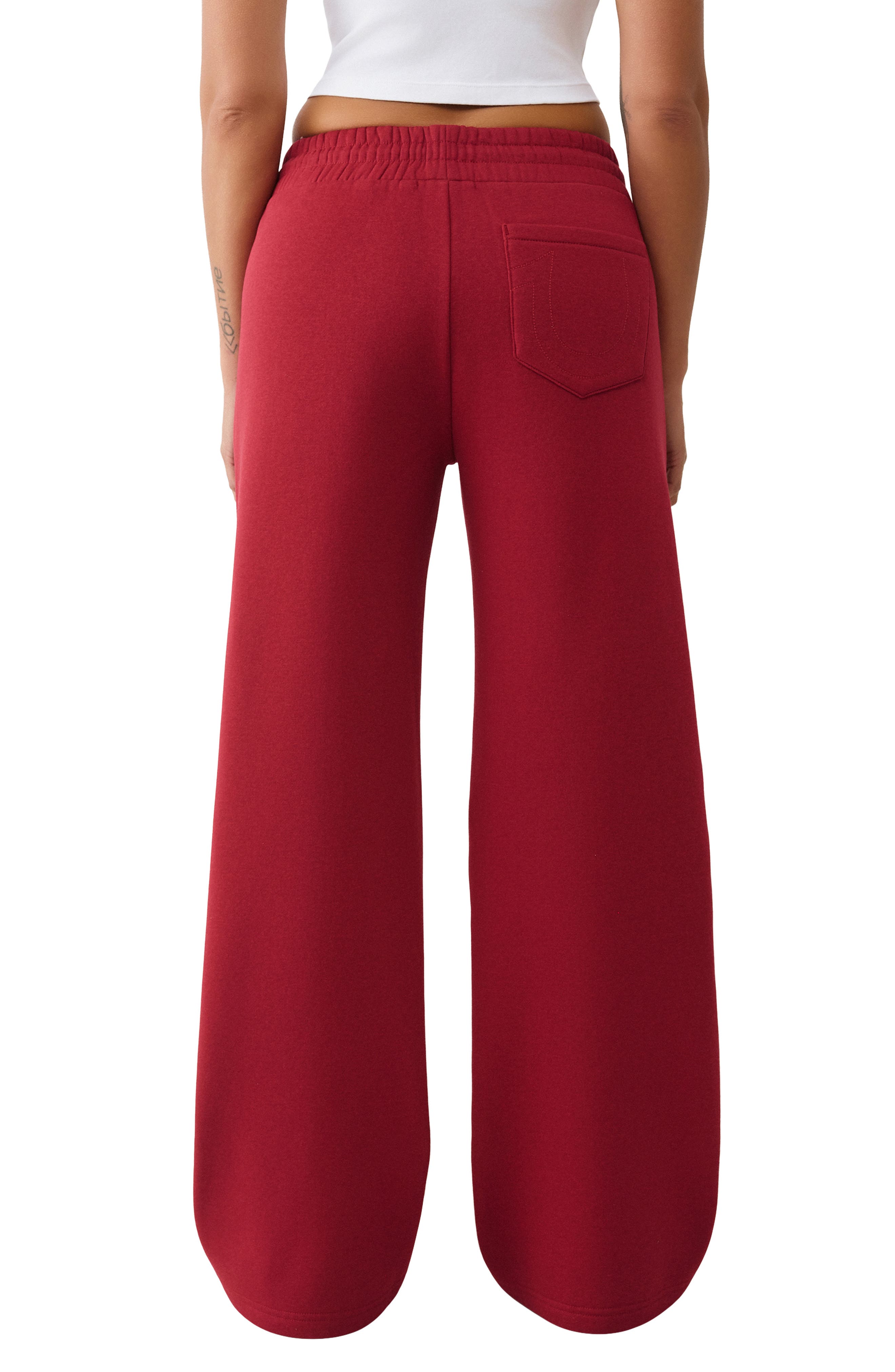 Crystal Wide Leg Drawstring Pants - image 2