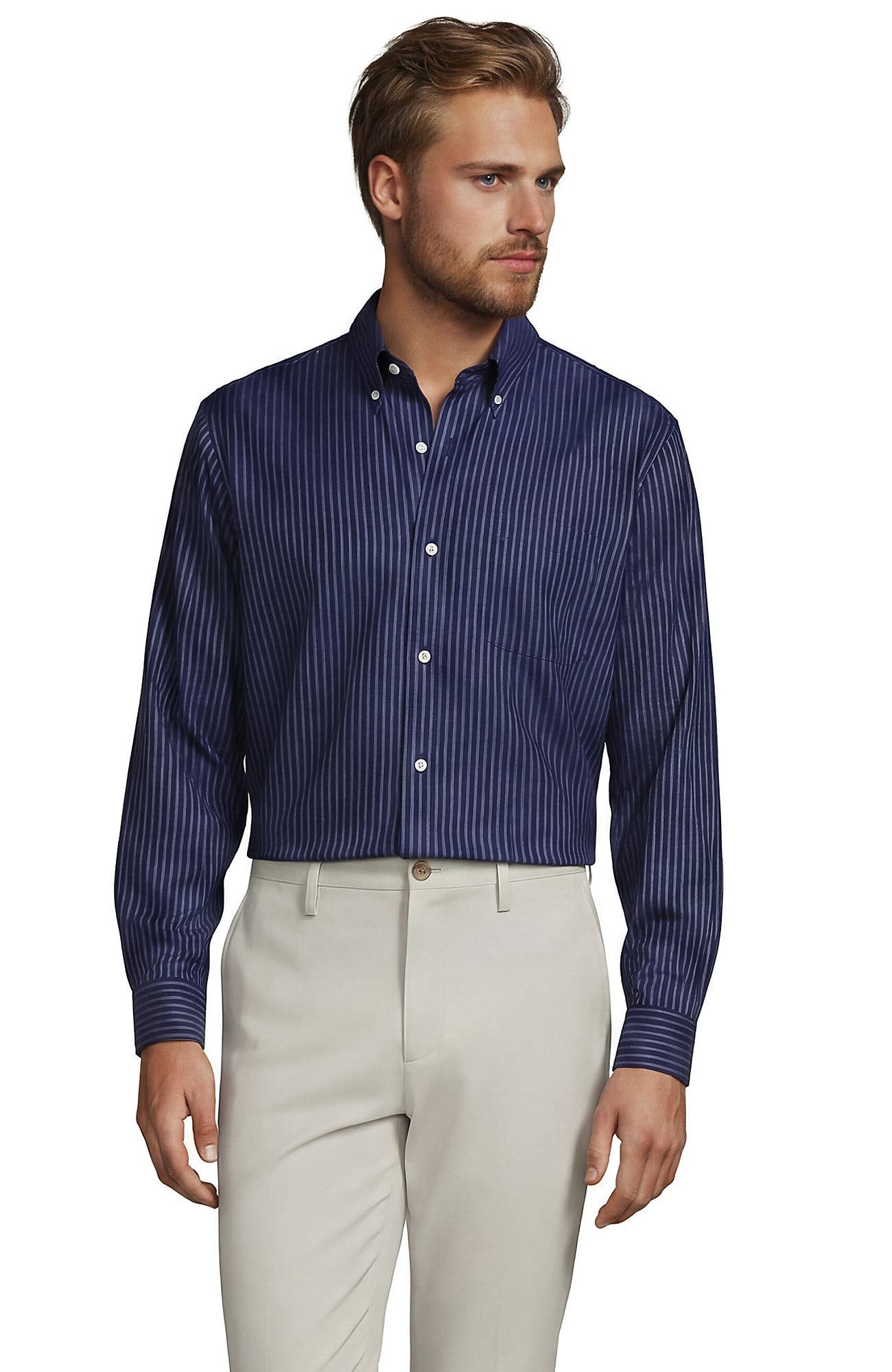 Mediterranean Blue/Navy Stripe
