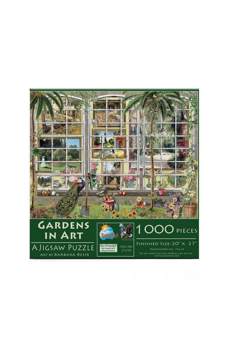 Sunsout Gardens in Art 1000 piece Jigsaw Puzzle for Adults, Alternate, color, Multicolor