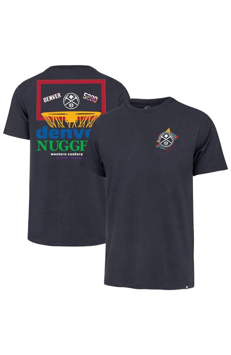 '47 Men's '47 Blue Denver Nuggets City Edition Backboard T-Shirt, Main, color, Blue