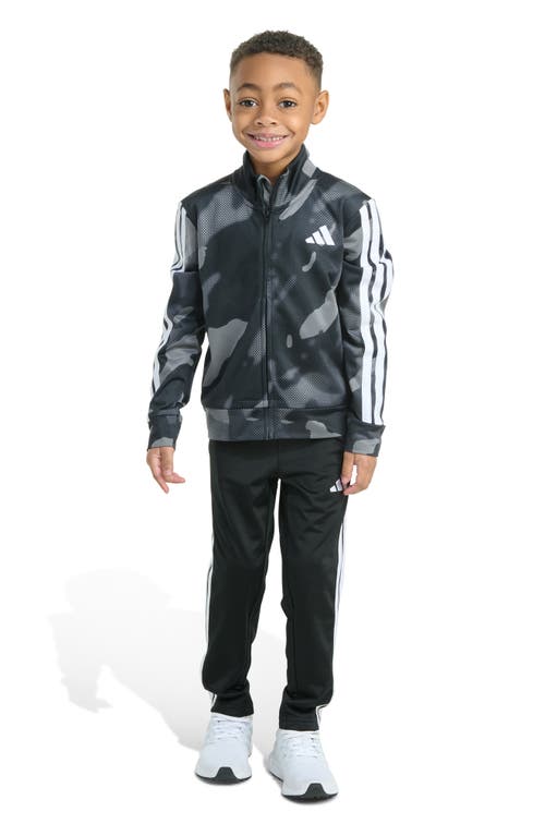 Adidas Originals Adidas Kids' Camo Track Jacket & Pants Set In Black