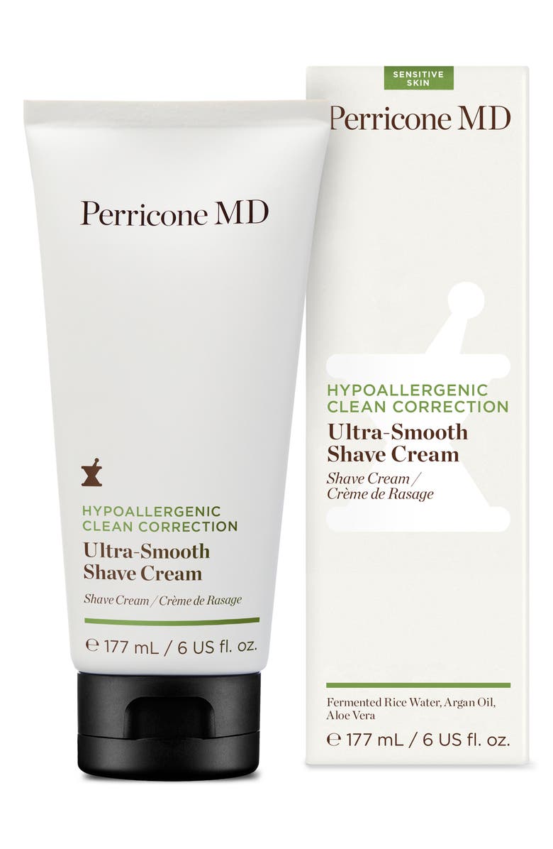 Perricone MD Hypoallergenic Clean Correction Ultra-Smooth Shave Cream, Main, color, 