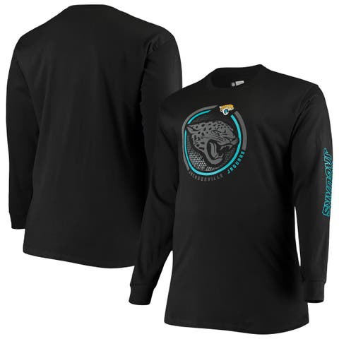 Men's Fanatics Branded Black Jacksonville Jaguars Big & Tall Color Pop Long Sleeve T-Shirt