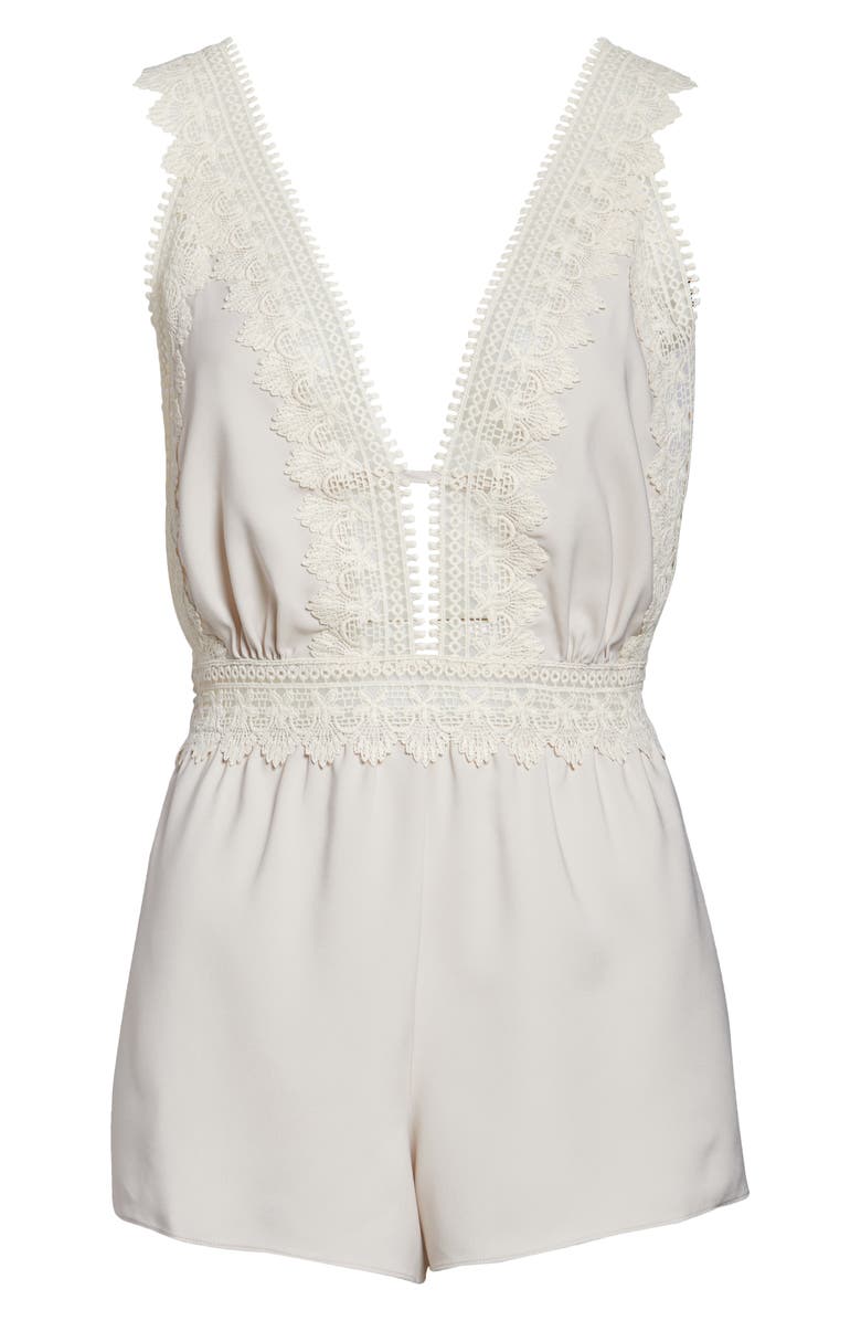 Flora Nikrooz Blythe Romper, Alternate, color, 