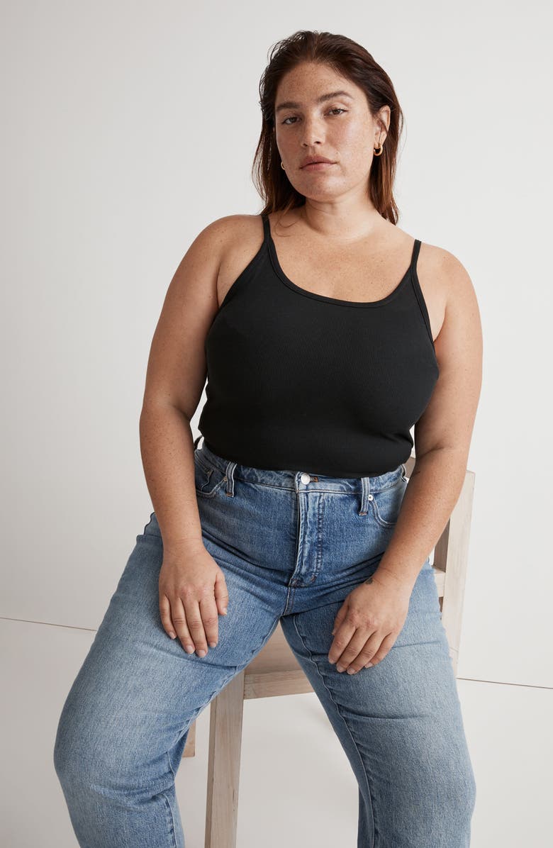 Madewell Brightside '90s Tank, Alternate, color, 