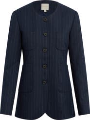 Favorite Daughter The Busy Woman Pinstripe Jacket