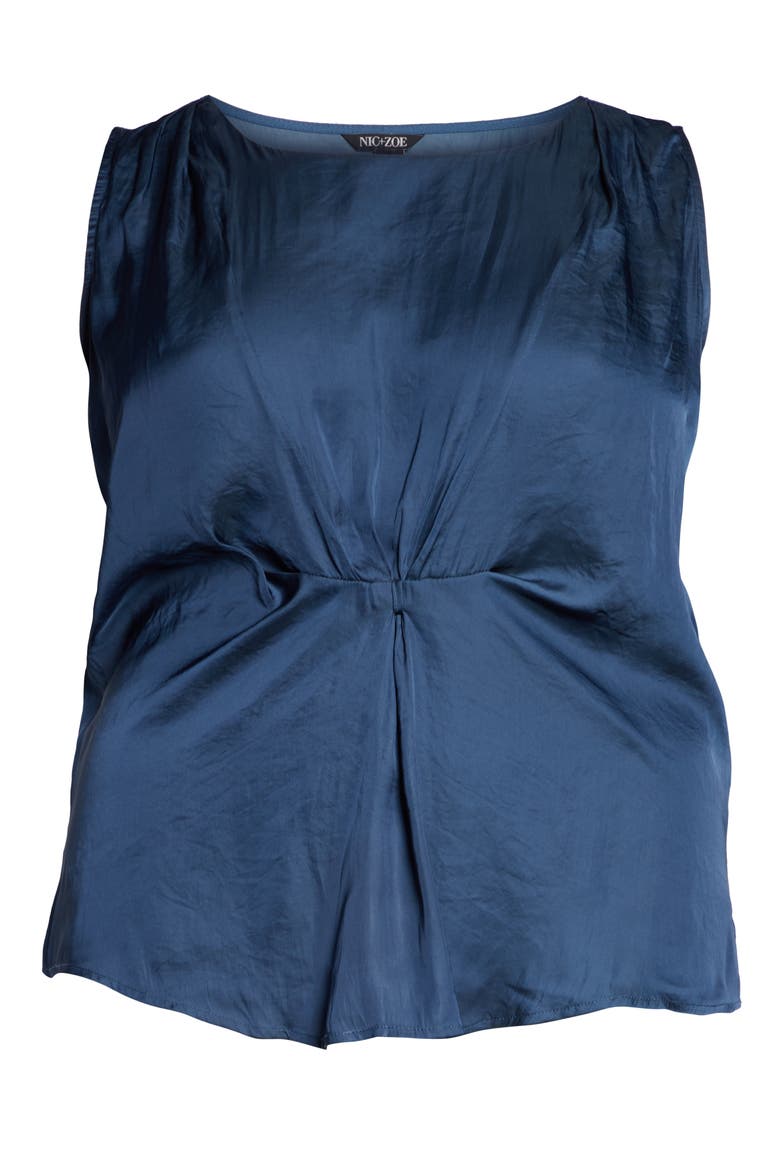 Destination Cinched Tank, Alternate, color, INDIGO SEA