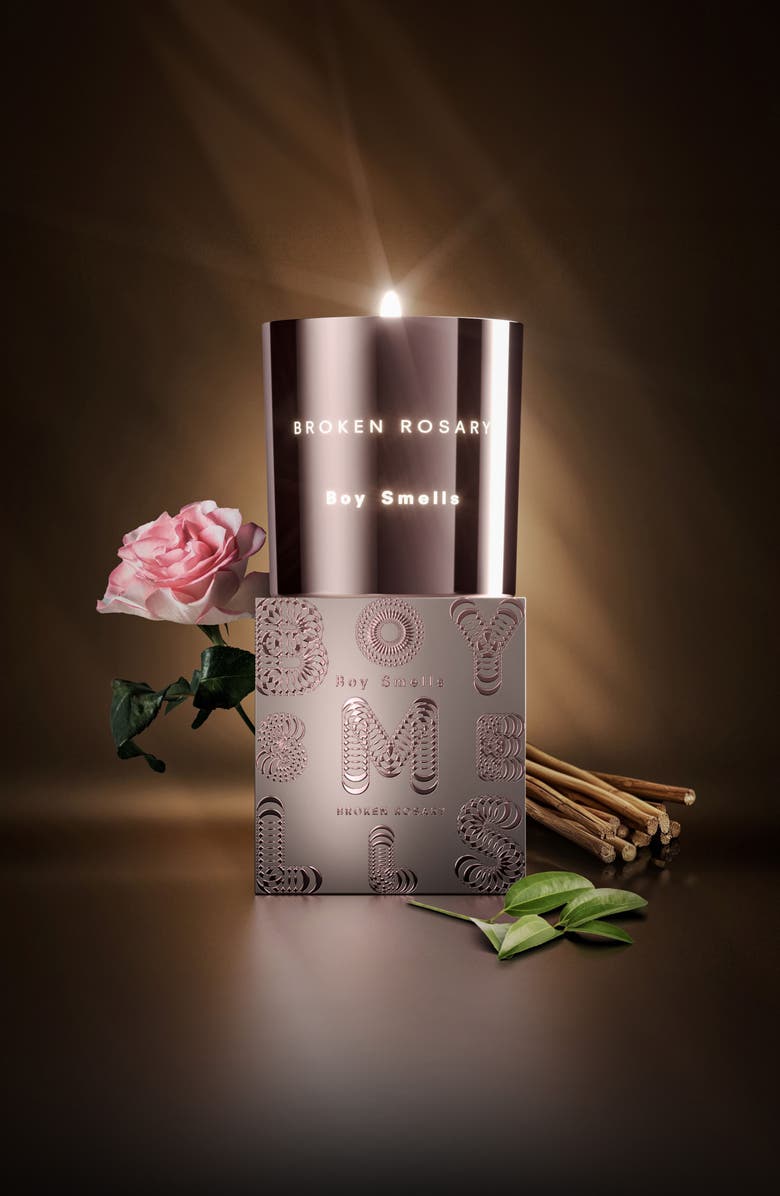 Boy Smells Broken Rosary Candle, Alternate, color, 