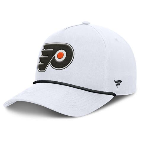 Men's Fanatics White Philadelphia Flyers Rope A-Frame Adjustable Hat