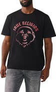 True Religion Studded Buddha Graphic T-Shirt