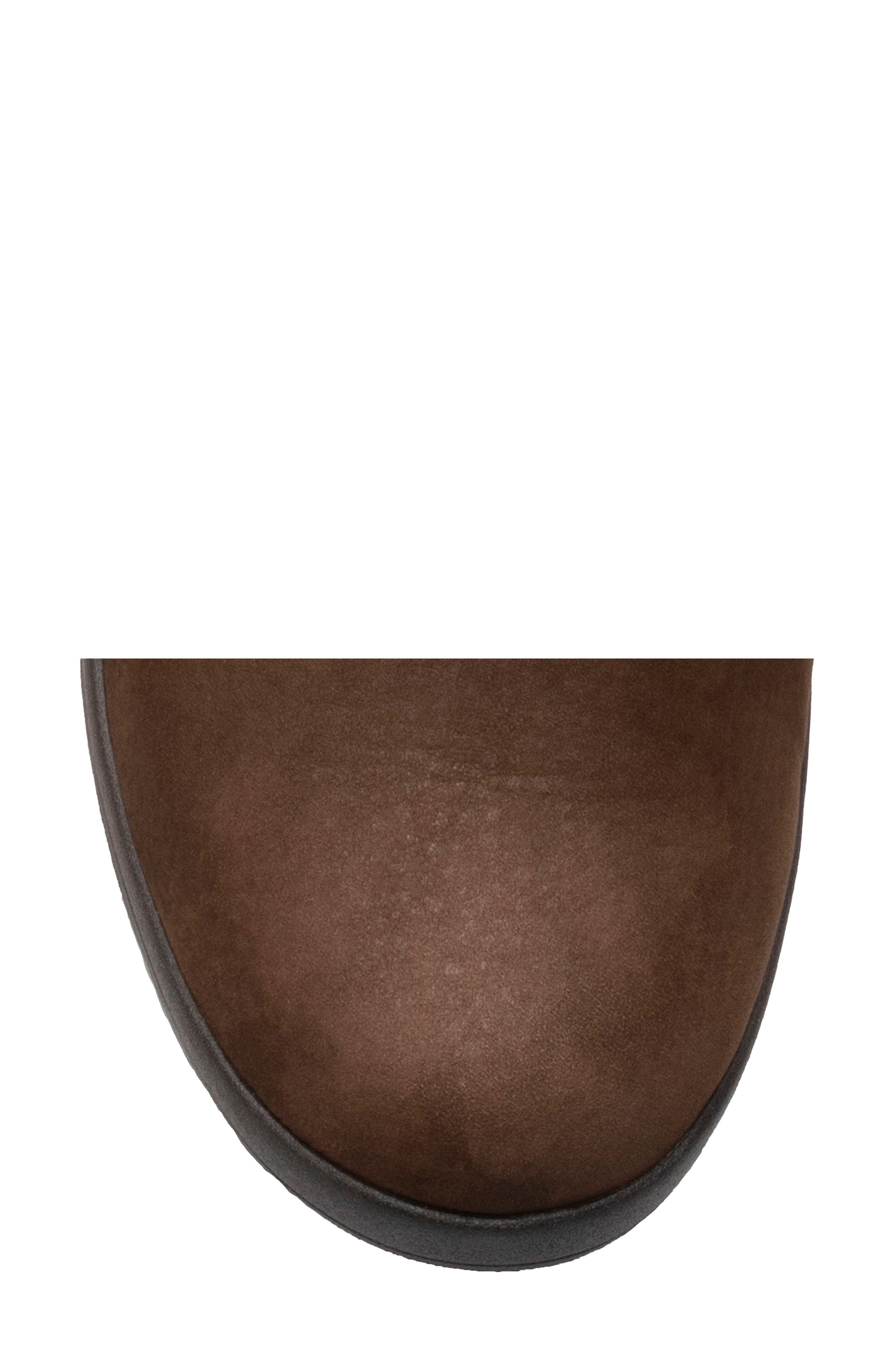 Vista Rugged Waterproof Leather Bootie, Alternate, color, BROWN