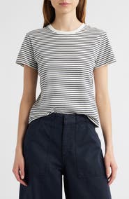 FRAME The Stripe Baby Tee