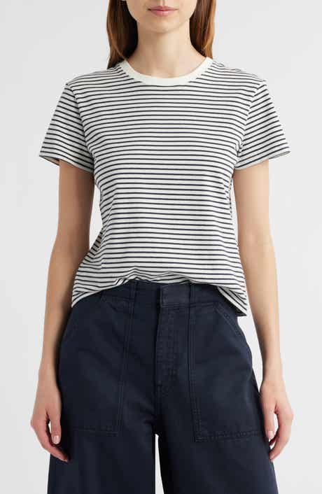 FRAME The Stripe Baby Tee