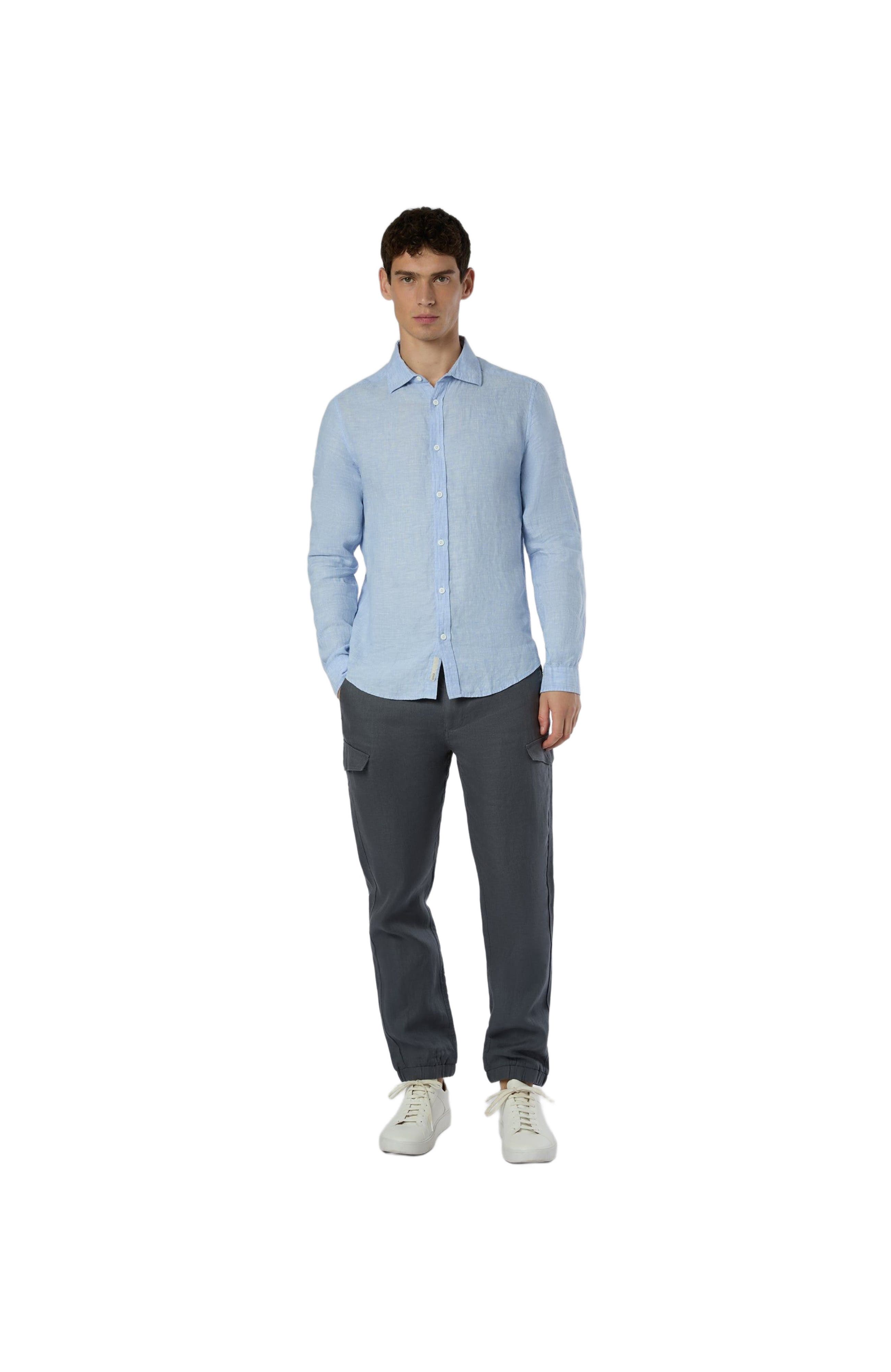 Linen Cargo Jogger