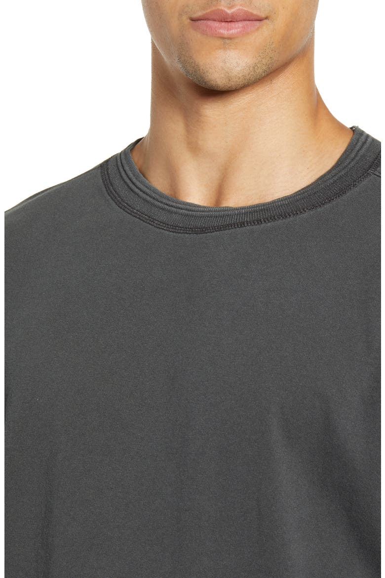 Relaxed Cotton Crewneck Sweater, Alternate, color, STRETCH LIMO