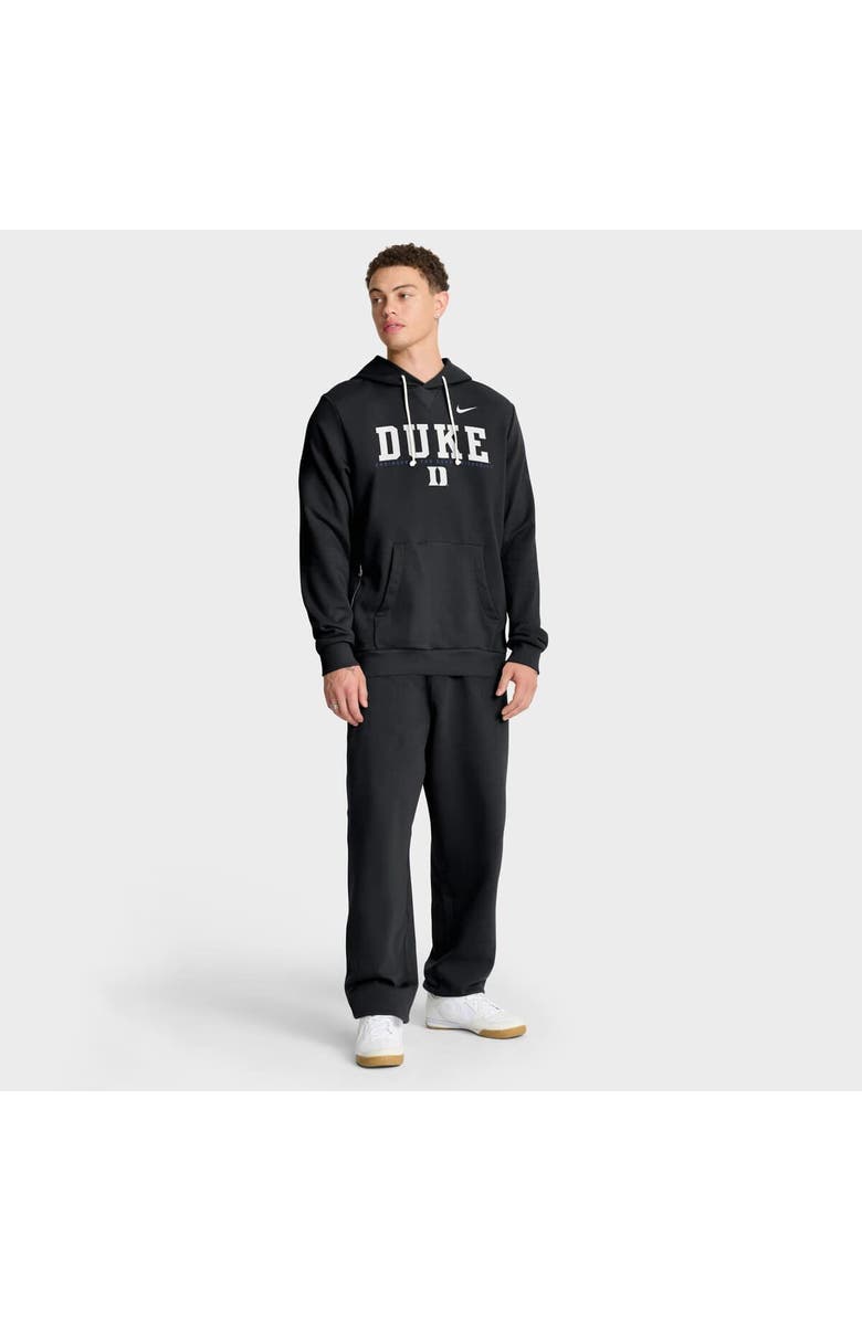 Nike Men's Nike Black Duke Blue Devils 2025 Sideline Standard Issue Dri-FIT Hoodie, Alternate, color, Black