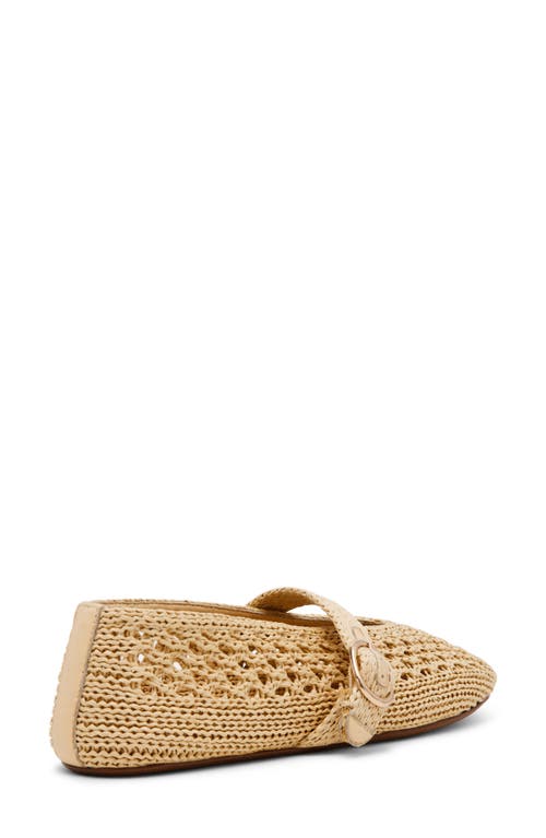 Steve Madden Alara Natural Raffia In Natural Raffia