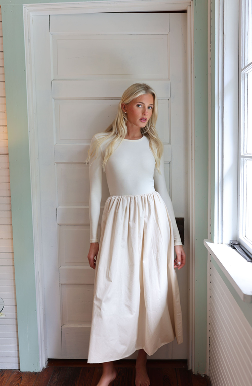 By Tess Collection Tate Dress In Brown