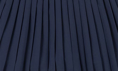 Lacoste Kids' Pleated Logo Sport Pleated Skirt In Blue