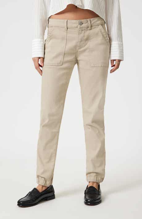 Mavi Jeans Ivy Mid Rise Slim Twill Utility Pants
