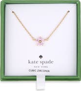 Kate Spade New York mini flower pendant necklace