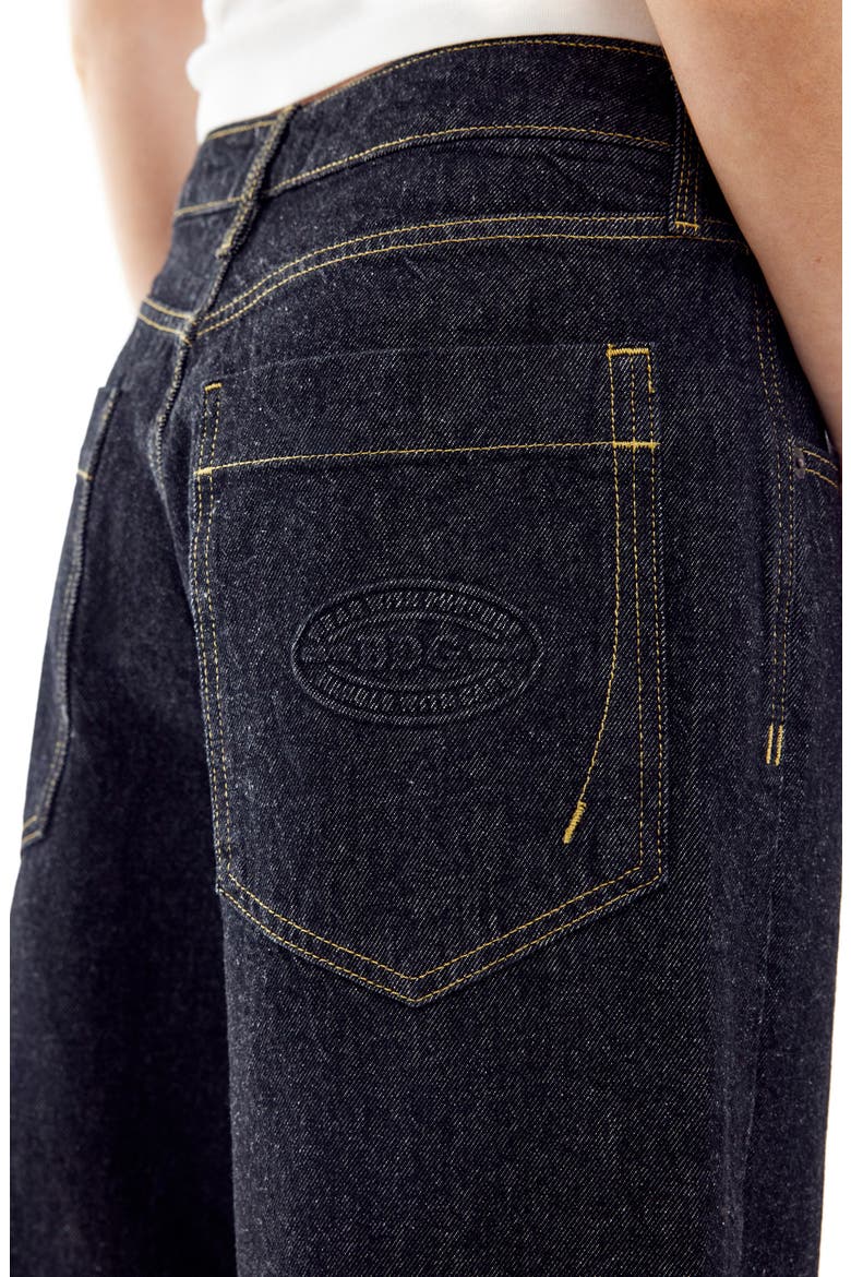 Jaya Low Rise Wide Leg Jeans, Alternate, color, RINSE BLACK