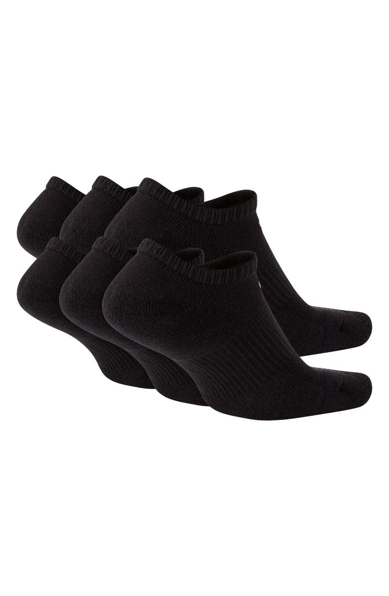 Nike Dri-FIT 6-Pack Everyday Plus No-Show Performance Socks, Alternate, color,