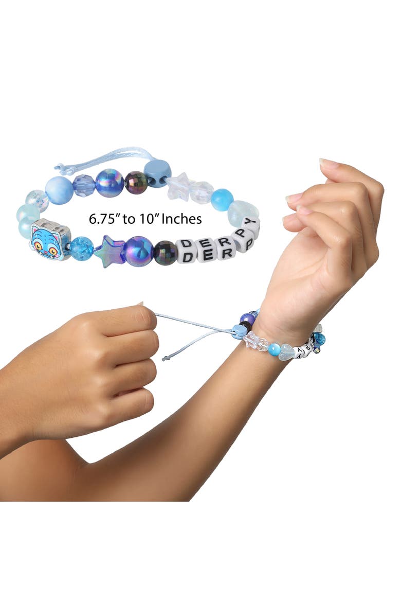 Kpop Demon Hunters Derpy Bracelet Set For Girls 2-piece Official License, Alternate, color, Blue